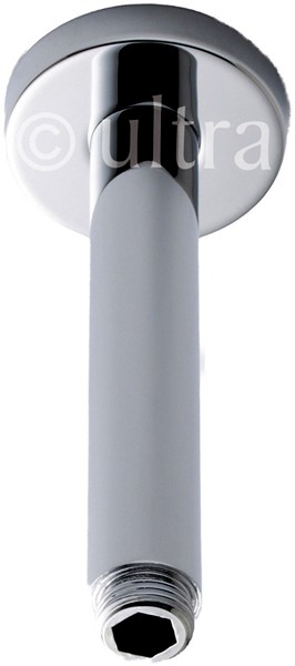 Additional image for Ceiling Mounting Shower Arm (150mm, Chrome).