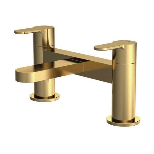 Additional image for Bath Filler Tap (Brushed Brass).