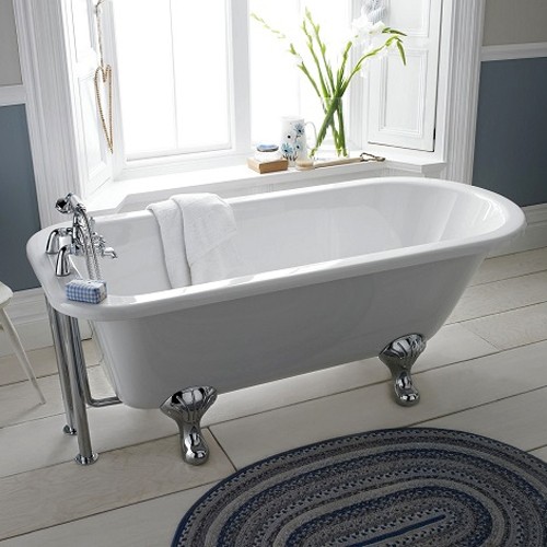 Additional image for Barnsbury 1700mm Single Ended Bath With Toilet & Basin.