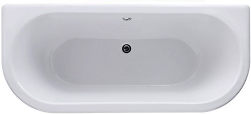 Additional image for BTW 1700mm Double Ended Bath With Toilet & Basin.