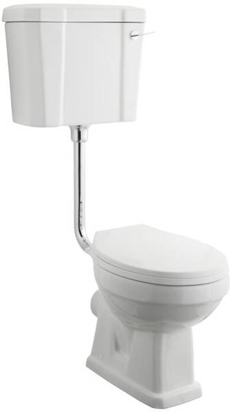 Additional image for Low level Toilet With 500mm Basin & Pedestal (2TH).