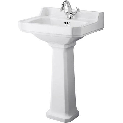 Additional image for Basin & Comfort Height Pedestal (1TH, 560mm).