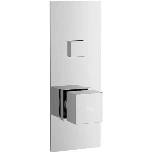 Additional image for Push Button Shower Valve With Square Handle (1 Outlet).