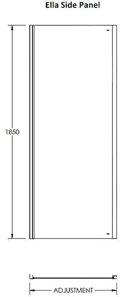 Additional image for Shower Enclosure With Bi-Fold Door (760x760mm).