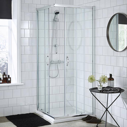 Additional image for Corner Entry Shower Enclosure (760x760mm).