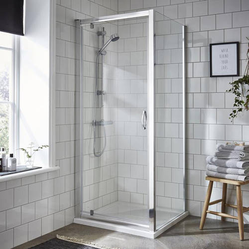 Additional image for Shower Enclosure With Pivot Door (700x760mm).