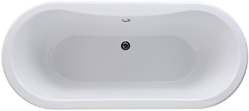 Additional image for Kingsbury 1500mm Double Ended Bath With Toilet & Basin.