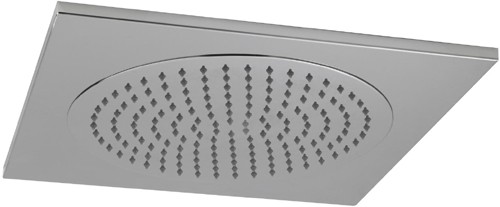 Additional image for Square Ceiling Tile Fixed Shower Head. 500x500mm.