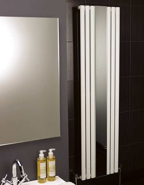 Additional image for Revive Mirror Radiator. 2727 BTU. 499x1800mm (White).