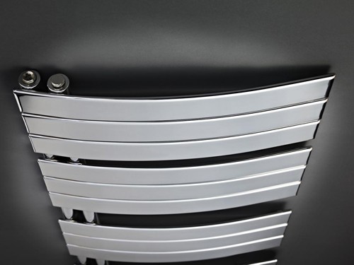 Additional image for Designer Towel Radiator. 1080x550 (Chrome).