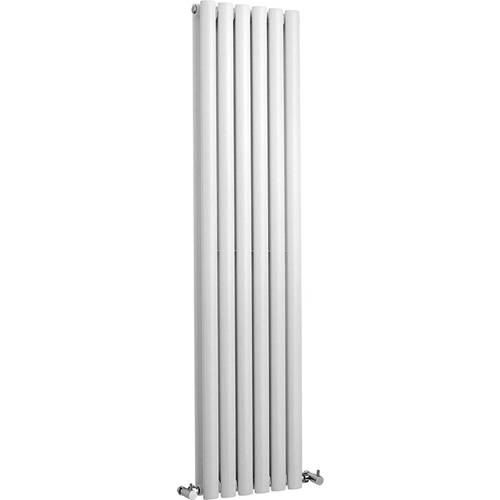 Additional image for Revive Radiator (White). 354x1500. 3926 BTU.