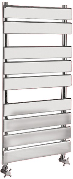 Additional image for Heated Towel Rail (Chrome). 500x950mm. 1159 BTU.