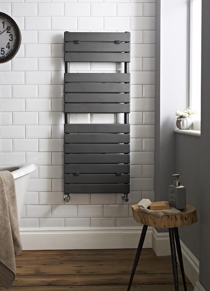 Additional image for Towel Radiator. 1213x500 (Anthracite).