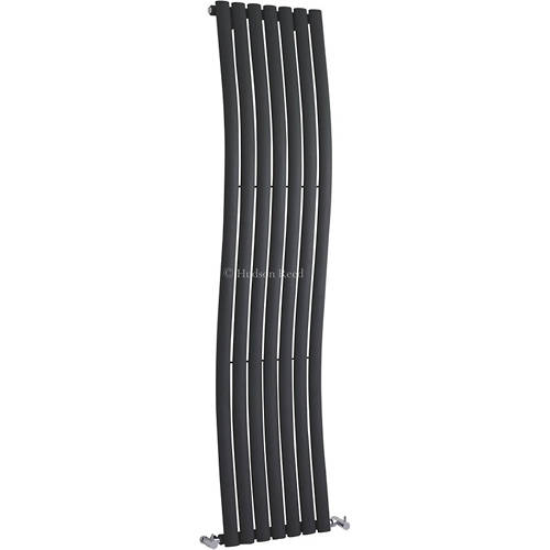 Additional image for Revive Wave Radiator (Anthracite). 413x1785mm.