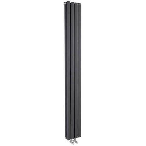 Additional image for Revive Vertical Radiator (Anthracite). 1800x236mm.