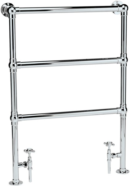 Additional image for Countess heated towel rail (chrome). 660x940mm. 691 BTU