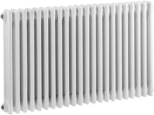 Additional image for 3 Column Radiator (White). 1011x600mm.