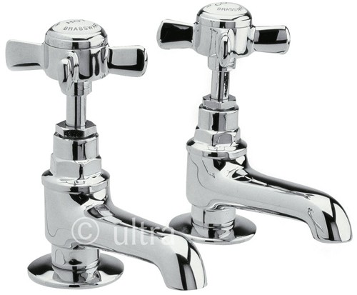 Additional image for Long Nose Basin taps (Pair, Chrome)