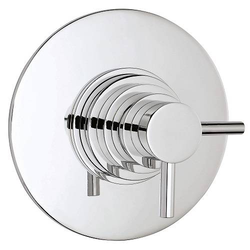 Additional image for Dual Concealed Thermostatic Shower Valve (Chrome).
