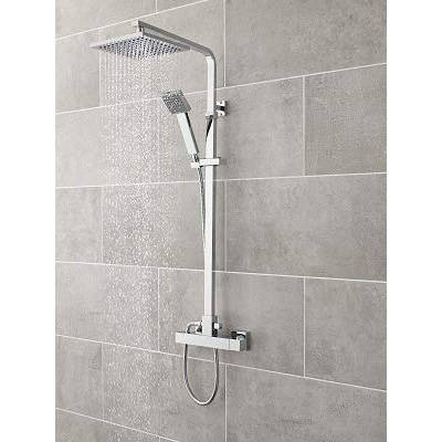 Additional image for Thermostatic Bar Shower Valve With Kit (S Steel).