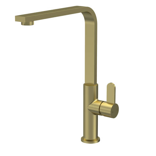Additional image for Mono Kitchen Tap With Lever Handle (Brushed Brass).