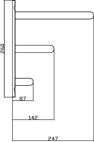 Additional image for 3 Tier Towel Rack