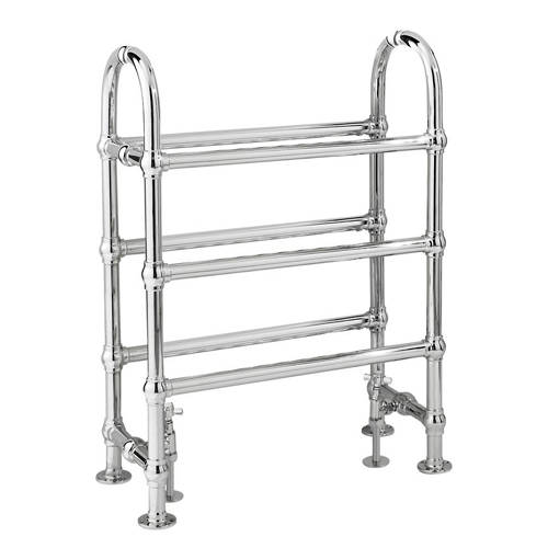 Additional image for Adelaide Traditional Towel Radiator H780 x W685 (Chrome).