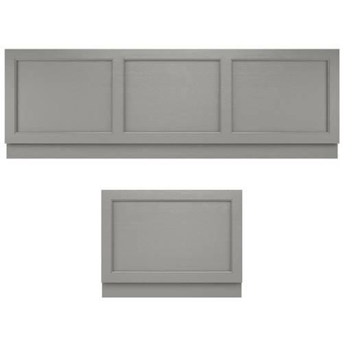 Additional image for Bath Panel Pack, 1700x700mm (Storm Grey).