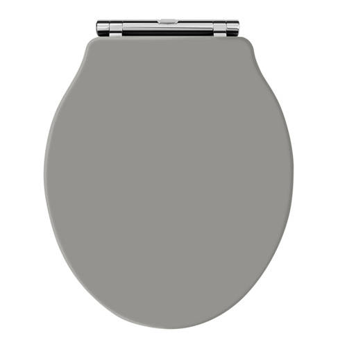 Additional image for Ryther Toilet Seat With Soft Close (Storm Grey).