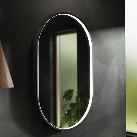 Additional image for LED Mirror With Demister (500x800mm, Black).
