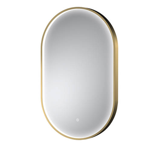 Additional image for LED Mirror With Demister (500x800mm, Br Brass).