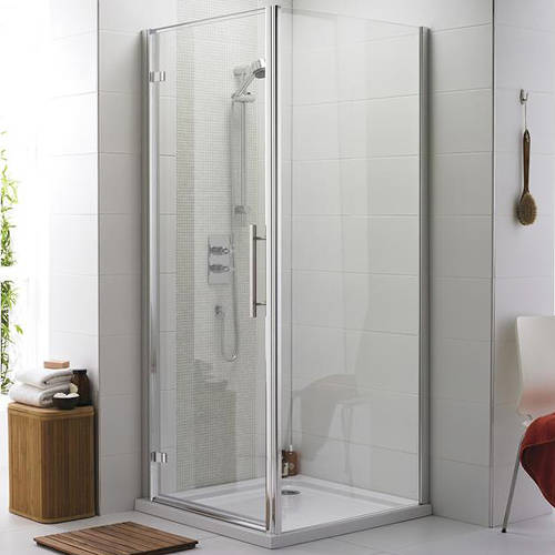 Additional image for Apex Shower Enclosure With 8mm Glass (760x760mm).