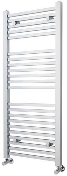 Additional image for Square Ladder Towel Radiator (Chrome). 1200x500mm.