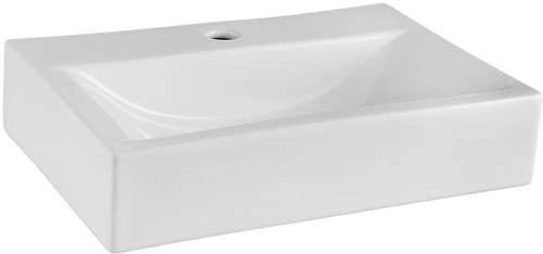 Additional image for Square Free Standing Basin. (1 Tap Hole, 450mm).