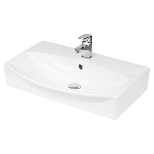 Additional image for Wall Hung Basin With Overflow (600mm).