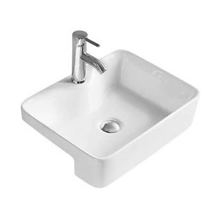 Additional image for Semi Recessed Basin 480mm (No Overflow).