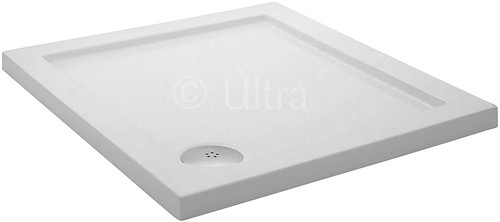 Additional image for Low Profile Square Shower Tray. 760x760x45mm.