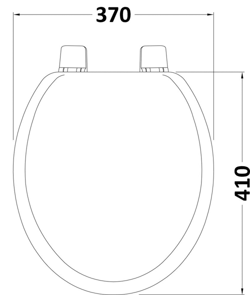Additional image for Traditional Round Wooden Seat (Bottom-fix).