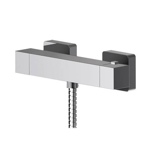 Additional image for Thermostatic Bar Shower Valve With Slide Rail Kit (Chrome).