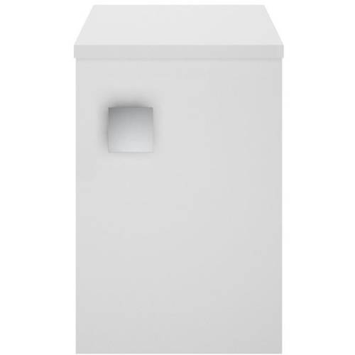 Additional image for Wall Hung Side Storage Unit (300mm, Moon White).