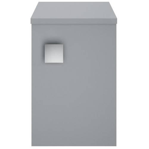 Additional image for Wall Hung Side Storage Unit (300mm, Dove Grey).