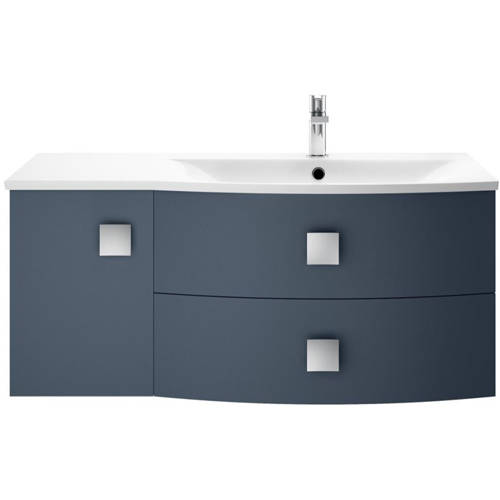 Additional image for Wall Hung 1000mm Cabinet & Basin RH (Mineral Blue).