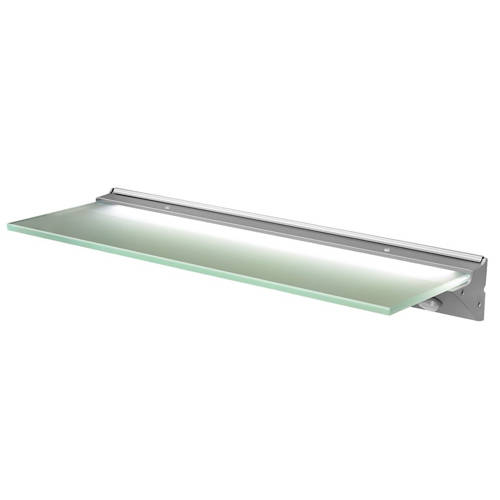 Additional image for Glass Shelf With LED Warm White Light (500x135mm).