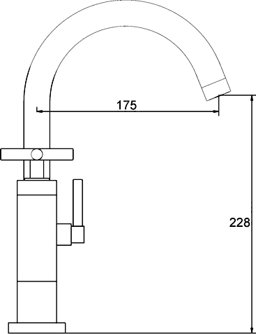 Additional image for Basin & Bath Shower Mixer Tap Set (Free Shower Kit).