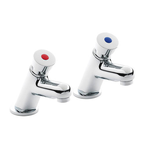 Additional image for Non Concussive Basin Taps (Chrome).