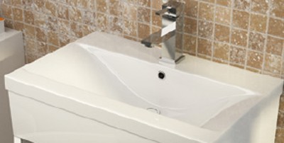 Additional image for 600mm Vanity Unit Suite With BTW Unit, Pan & Seat (White).