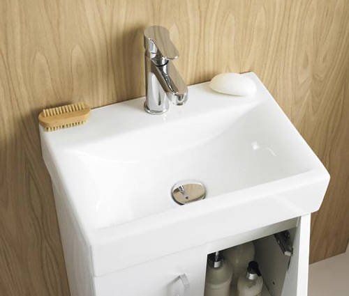 Additional image for Wall Mounted Vanity Unit With Basin 595x450x320mm.