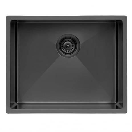 Additional image for Undermount Kitchen Sink (550/450mm, Black).