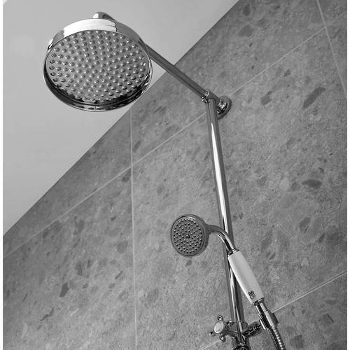 Additional image for Thermostatic Shower Column With 3 Outlets (Chrome).