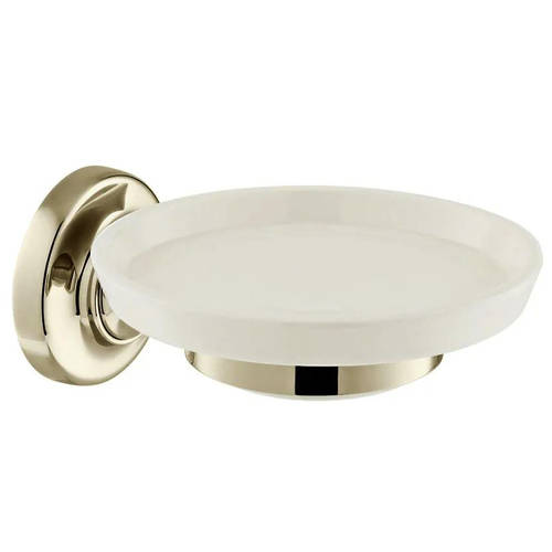 Additional image for Traditional Soap Dish & Holder (Bright Nickel).